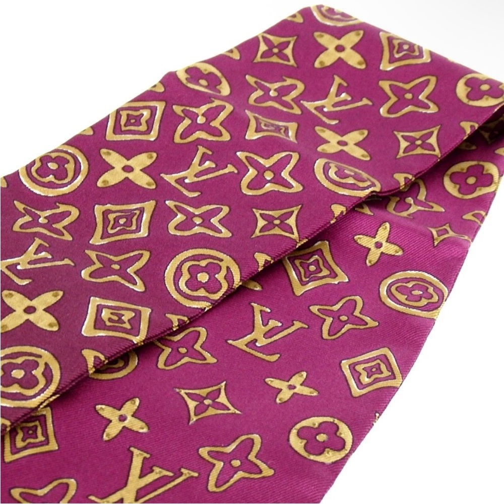 ‼️SOLD‼️Louis Vuitton Multicolor Monogram Scarf - Picture 6 of 8